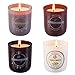 Onlywax Scented Candles 4 Pack Gift Set,Vanilla, Gardenia, Jasmine And Lilac, Aromatherapy Glass Jar Holidays Votive Soy Candle.