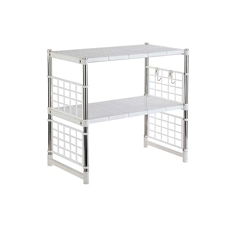 FMEZC Rejilla de Horno de microondas Blanca de Acero Inoxidable ...