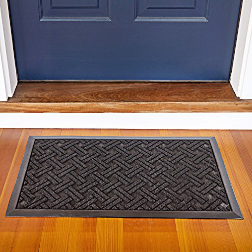 Entrance Rug Indoor/Outdoor Doormat, Shoe Scraper Entryway Floor Mat, Weather-Resistant, 29