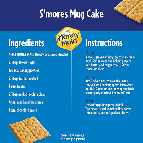 HONEY MAID GRAHAM CRACKERS, LUNCH SNACKS, 14.4 OZ