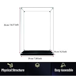 BOOVAX Display Case for Lego 76191 76223 - Acrylic