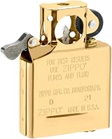 Zippo Pipe Insert Gold Finish – Windproof, Refillable, Interchangeable