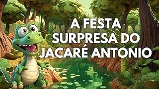 Livro A festa surpresa do Jacaré Antonio