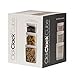 ClickClack Cube Storage Container Set of 3, 1, 2, and 3-1/2-Quart