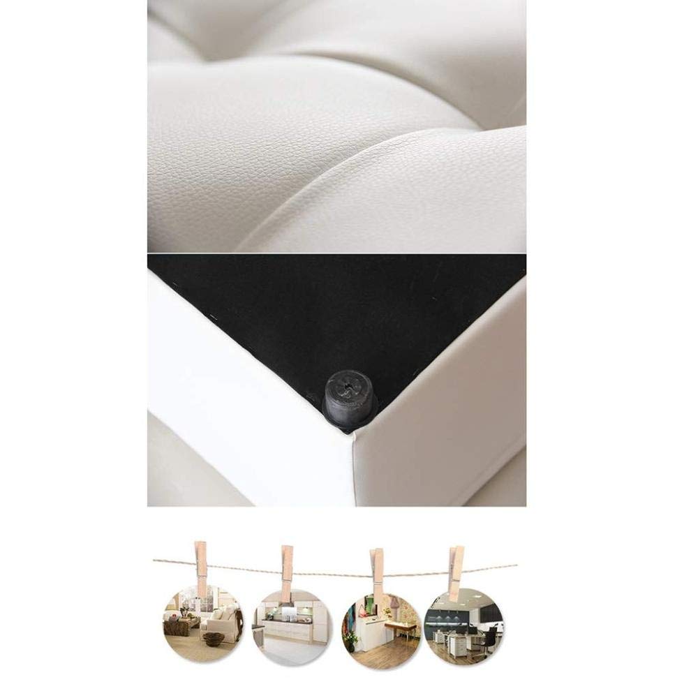 SDRFSWE Flip Top Almacenamiento Banco Otomano Reposapiés Reposo