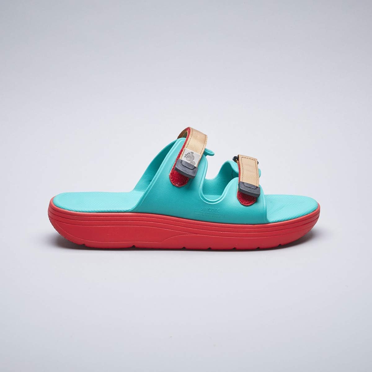red suicoke sandals