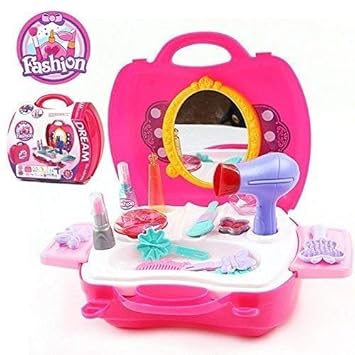 Buy Vnc Kids Pretend Play Make Up Case And Cosmetic Set Durable