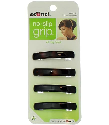 Amazon.com : Goody -Womens Classic Oblong Autoclasp 4 Ct Color May