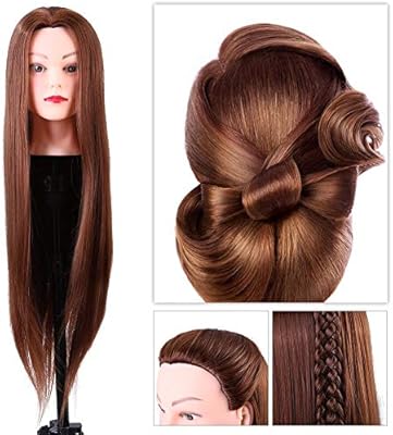 mannequin head for hair coloring