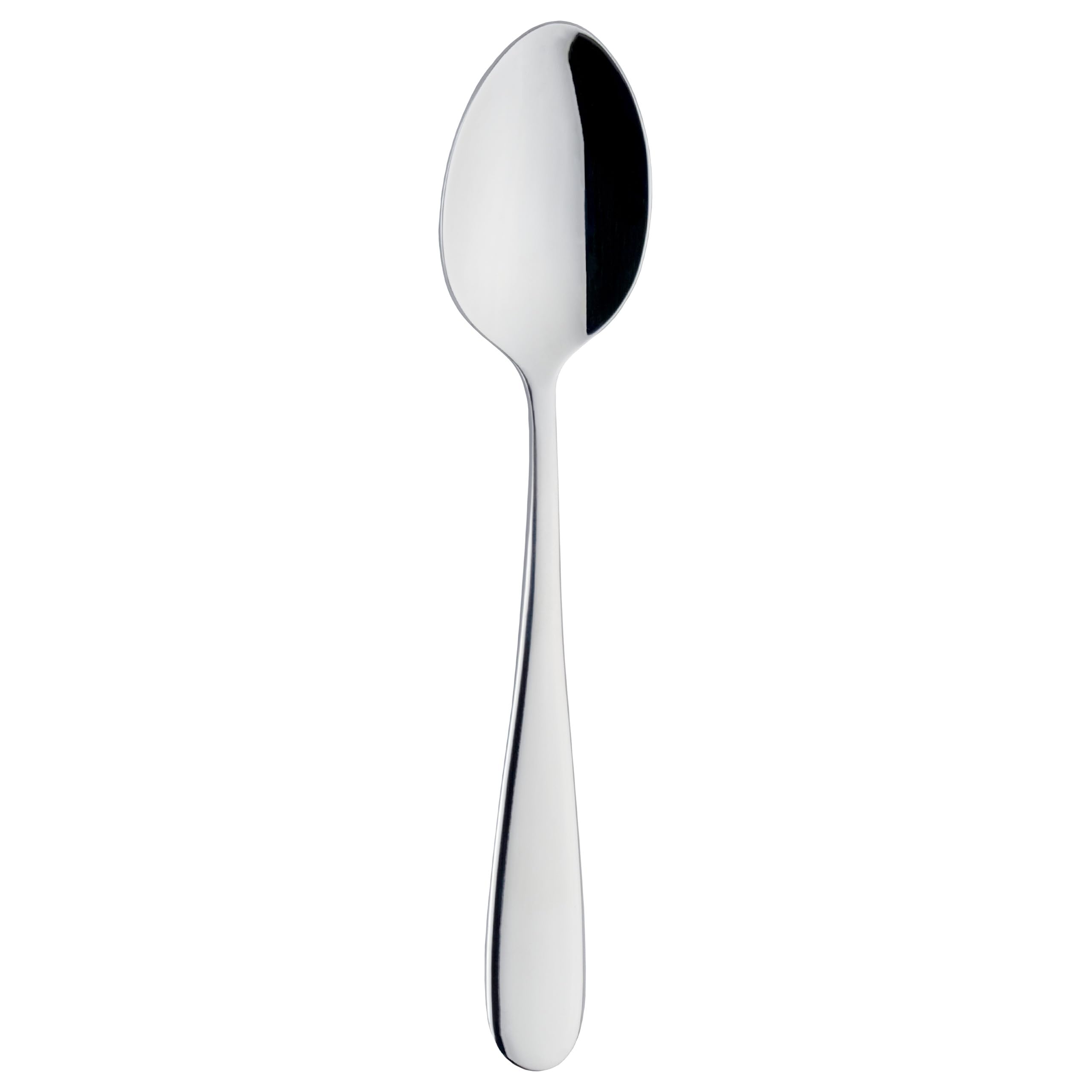 Grunwerg Windsor Coffee Spoons COSWSR, 18/10 Stainless Steel, Set of 12, Silver