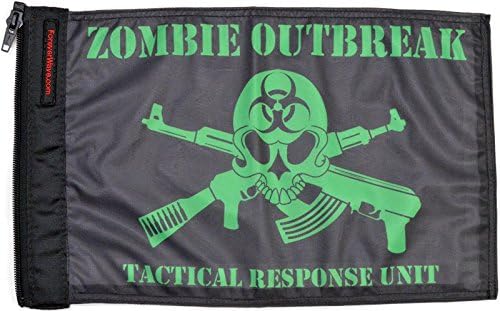 Forever Wave Zombie Outbreak Tactical Flag