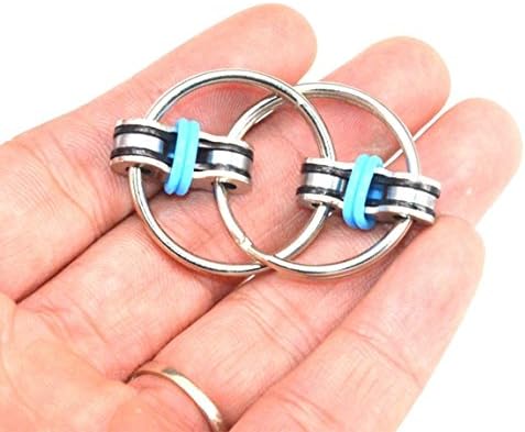 Focus Chain - Flippy Chain Fidget Toy ADHD Autism (Blue)