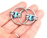 Focus Chain - Flippy Chain Fidget Toy ADHD Autism (Blue)