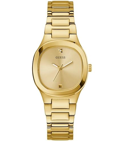Amazon.com: GUESS Men's Stainless Steel Japanese Quartz Watch with