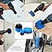 Drill Attachment Power Scrubber – Turbo Scrub Kit of 3 Scrubbing Brushes – All Purpose Shower Door, Bathtub, Toilet, Tile, Grout, Rim, Floor, Carpet, Bathroom and Kitchen Surfaces Cleaner 2