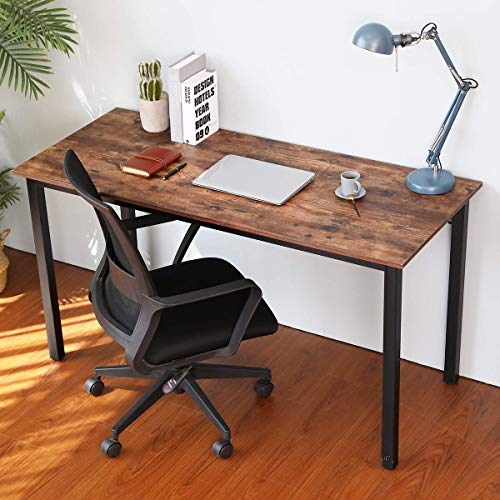 Bonzy Home Study Computer Desk 55" Home Office Writing Small Desk