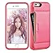 iPhone 6s case, Zve iPhone 6 Case, iPhone 6 Ultra Slim Protective ID Card Holders Case Leather Wallet Cover for iPhone 6/6S 4.7