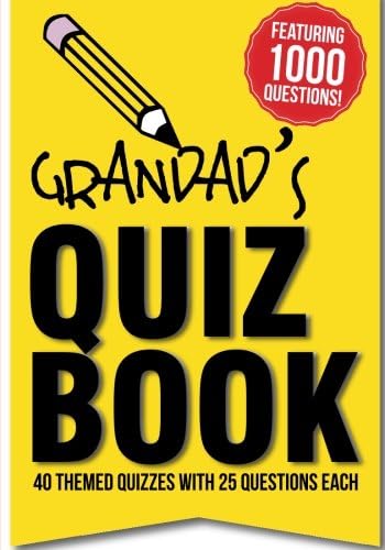 Grandad's Quiz Book: 1000 questions in 40 themed categories