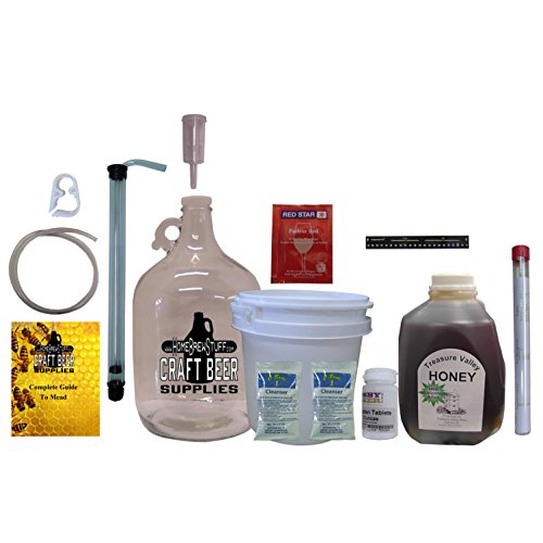 HomeBrwStuff One Gallon NanoMeadery Premium Mead Kit Home Brew Pal