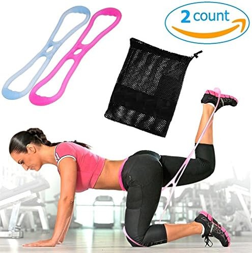 Authentic Resistance Exercise Band ,Sazooy Training Band Perfect Brazillian Butt Lift and Glutes Muscles Workout, all Legs Women Training Workout