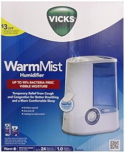 Vicks Warm Mist Humidifier : had this for over a year and I really like