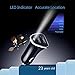 Karakao Car Charger 4.8A 24W Dual USB Port For iPhone 6, iPhone 6s, Samsung Galaxy s5 And More
