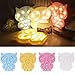 SYlive Novelty LED 3D Owl Lamp, Kids Night Light Decoration, Children's Room Bedside for Girls Wall Decor Halloween Christmas