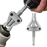 Broken Pipe Thread Extractor, Pipe Nipple Removal Tool (1) | Drill Powered Plumbing Extractor for 1/2, 3/4 and 1 Inch Broken Pipe Fittings