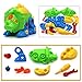 SUPRBIRD Take Apart Toys, Dinosaur Toys (70 Pieces), Construction Engineering STEM Learning Toy Building Construction Play Set, Best Toy Gift for Kids (Set of 2) (Colorful)