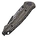 SOG Kiku Folding Knife KU-1002 - Black TiNi 3.5