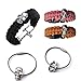 Skull Beads for EDC Outdoor Lanyards,Knife/Flashlight/Paracord/DIY Jewelry Charms Accessories (20pcs)