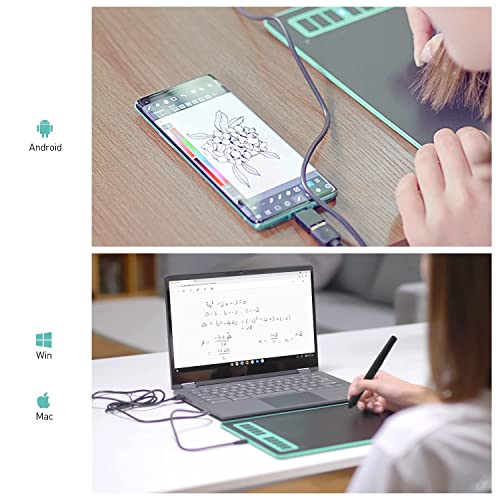 XENX P3 MacOS and Android Supported Graphic Drawing Tablet P31060 10x6