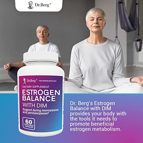 Dr. Berg’s Estrogen Balance with DIM Diindolylmethane - Natural