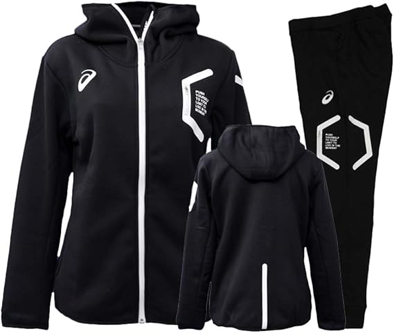 Amazon Co Jp アシックス スウェット レディース 上下 Asics Limo リモ 32a271 フード付き Lサイズ 服 ファッション小物