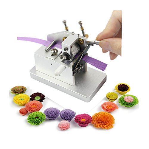 YURROAD Quilling Tool Flower Fringer Machine Paper Strips Tassel