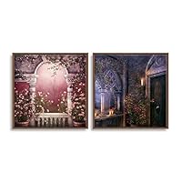 Framed Canvas Wall Art Dreamscape Canvas Prints Home Artwork Decoration for Living Room,Bedroom - 16