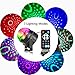 BESTCAN Disco Ball Strobe Light Party Lights Disco Lights Karaoke Machine 3W Dj Light LED Portable 7Colors Sound Activated Stage Lights for Festival Bar Club Party Outdoor