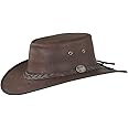 Barmah Hats Squashy Bison Leather Hat - Item 1085