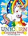 Unicorn Coloring Book for Kids Ages 4-8 by Two Hoots Coloring