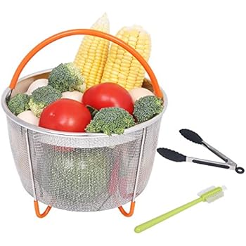Amazon.com: MAXROCK Steamer Basket for Instant Pot Accessories 5/6/8 qt