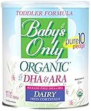 Baby's Only Toddler Formula, Dairy with DHA & ARA, 12.7 Ounce (Pack of 12)