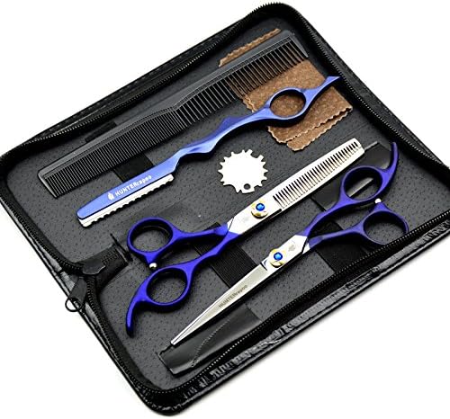 HUNTERrapoo HT9119 5.5" Professional Hair Razor Cutting Scissors for Hairdressers