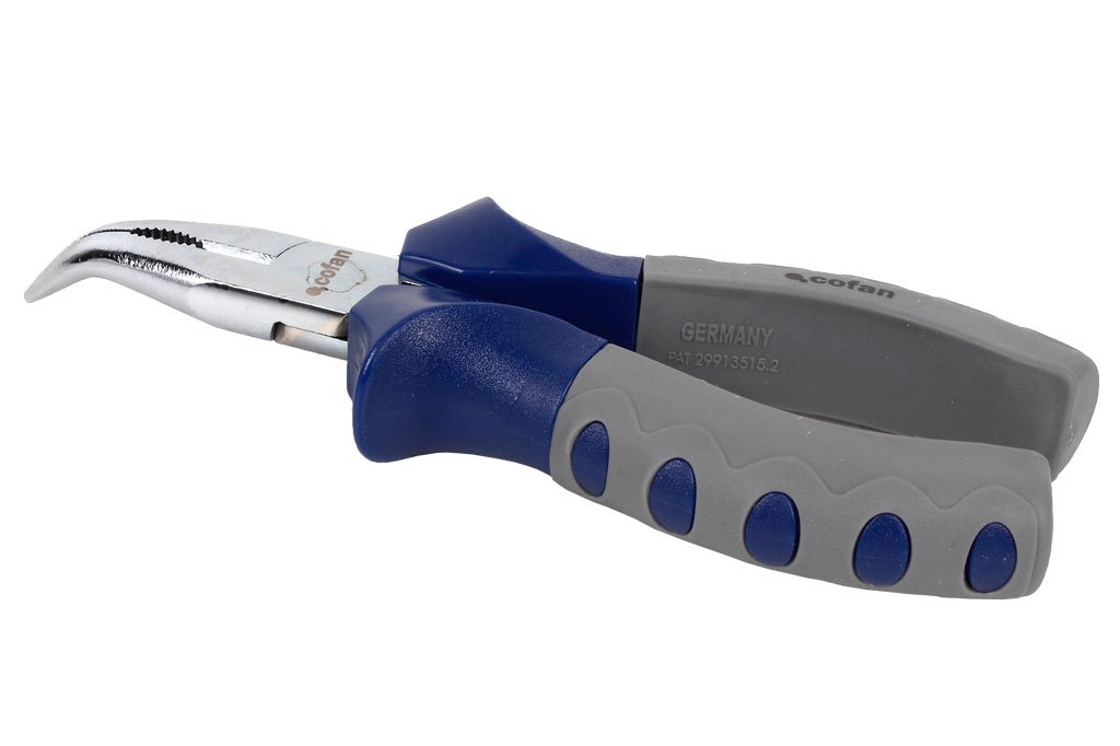 Cofan Curved Nose Plier, 09600193, 0.011V