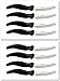 Miracle Blade 4'' Steak Knife Set (8 Steak Knives and Mini Wood Block)