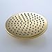 KES All Stainless Steel 8-Inch Extra Big Rainfall Shower Head Replacement Part for Bathroom Shower System Overhead Showerhead Contemporary Style Titanium Gold, J203-4