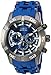 Invicta Men's 'Sea Spider' Quartz Stainless Steel and Polyurethane Casual Watch, Color:Blue (Model: 21914)