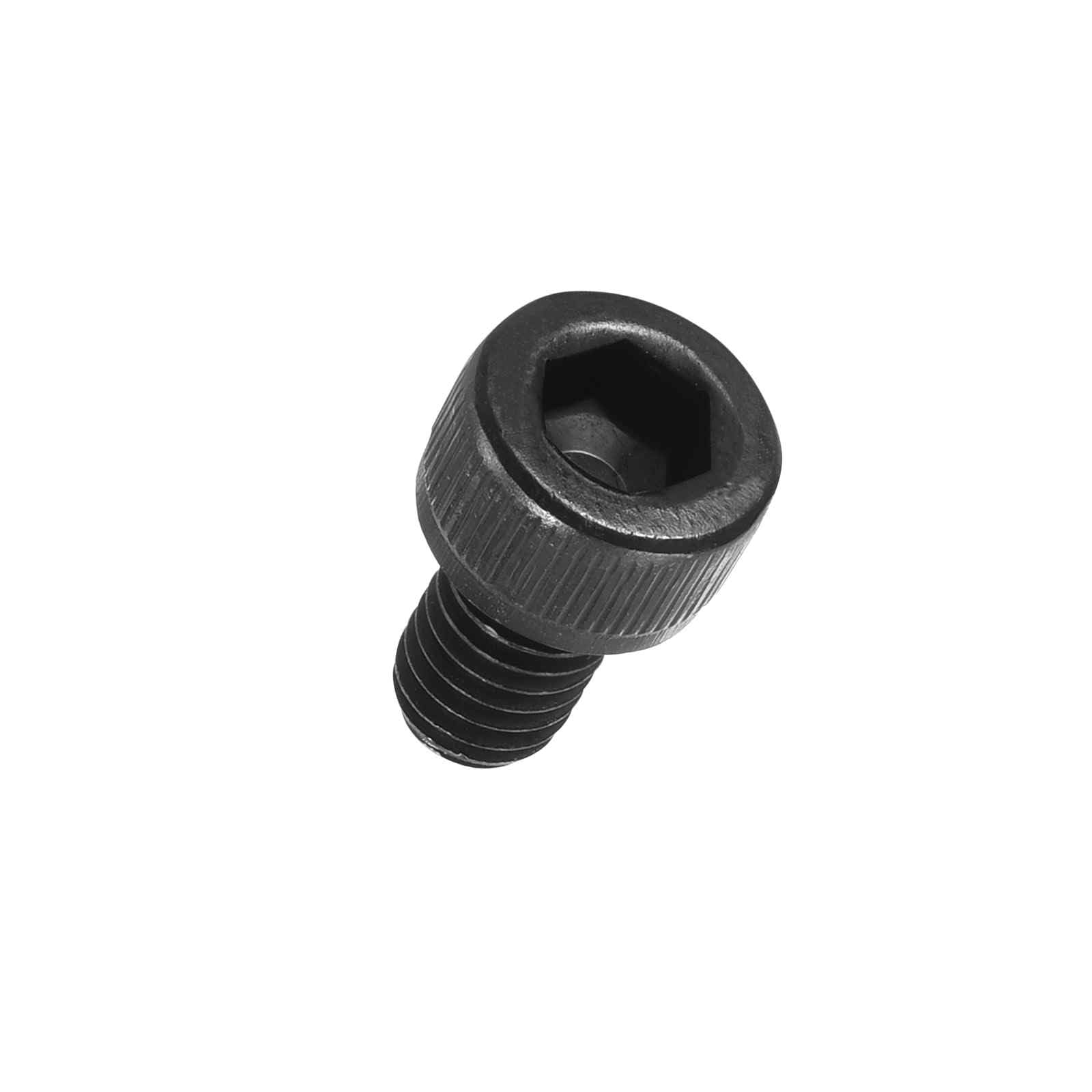 Kozelo 25pcs Socket Head Cap Screws - [M6-1 x 10mm] Alloy Steel Black Oxide Grade 12.9 Internal Hex Screw Full Thread for Industrial & Machinery Use, Black — image 1