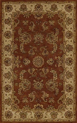 Dalyn Rugs Jewel JW 1787 Copper Hand Tufted Rug, 3-Feet 6-Inch by 5-Feet 6-Inch