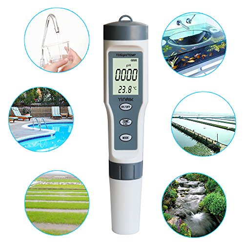 YINMIK PH, TDS, Temperature Meter for Water Testing, 3 in 1 (9001) - Thumbnail 3
