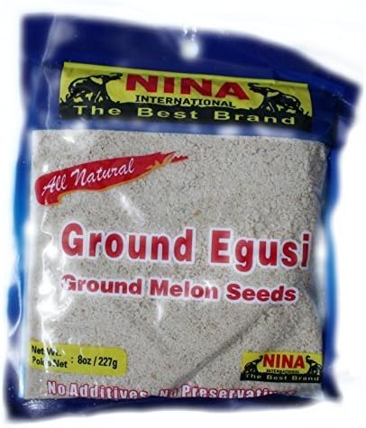 Egusi ( Ground Melon seeds) (0.5 lbs / 227g) - Nina by Ground Egusi